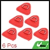 thumbnail image 2 of Unique Bargains 6 Pcs Patch Anneau D PVC Acier Inoxydable Forme Triangle Anneau D Vert pour Kayak Canot Pont, 2 of 7