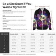 thumbnail image 5 of Kdxio Mushrooms and Skull Print Women Men Sun Protection UPF 50+ Jackets Zip Up Long Sleeve Hoodie Hiking Lightweight with Pockets, 5 of 7
