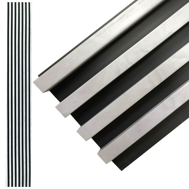 Lambrín Panel Decorativo Madera Wpc Mármol 14 Pzas 290cm X 17cm