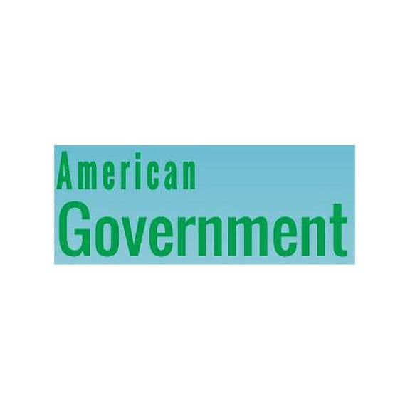 American Government, (Paperback)
