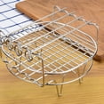 thumbnail image 4 of Monstrate Rejilla para freidora de acero inoxidable para todas las necesidades de cocina, fácil de limpiar para higiene y seguridad diarias Cocina y Comedor, 4 of 6