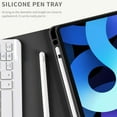 thumbnail image 3 of Timoom IPad 10.2" Keyboard Case iPad 8th Generation (2020) / iPad 7th Generation (2019) 10.2" Inch Keyboard Case with Pencil Holder Soft TPU Back Cover, Wireless Bluetooth Keyboard 10.2" inch case, 3 of 8