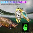 thumbnail image 2 of 2 uds 5cm 10g LED señuelo de pesca luz forma de ojo bajo el agua peces lámpara (verde) FLhrweasw Nuevo, 2 of 9