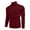 Z3 Wine, variant on Sweater Tops For Men Wool Round Neck Bottoming Shirt All Matching High Neck Mens Warm Sweaters,Orange,L