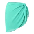 thumbnail image 5 of Women's Coverups Beach Short Sarong Sheer Cover Up Bikini Wraps, 5 of 5