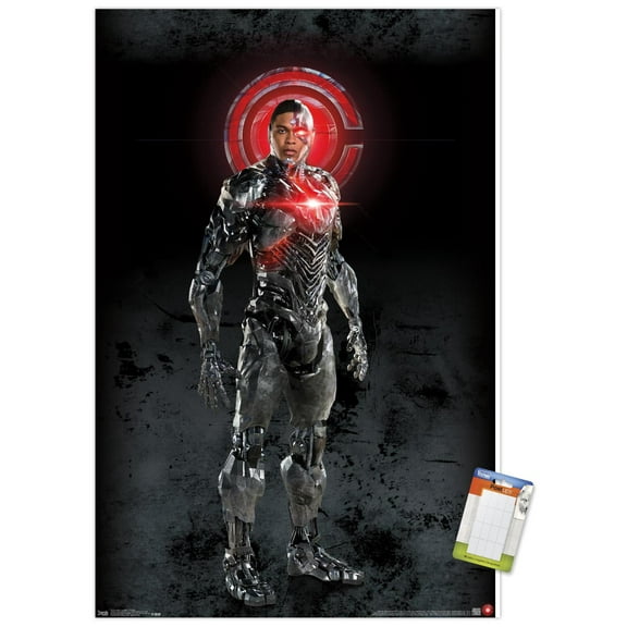 DC Comics Movie - Justice League - Cyborg Wall Poster, 14.725" x 22.375"