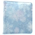 thumbnail image 4 of Photo Album 11.8x11.2 Inch Leather Cover Photo Book Scrapbooking Albums for Weddings Birthdays Anniversaries Delicate Snowflakes Patter, 4 of 9