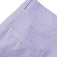 thumbnail image 3 of Aofany Casual Linen Outfits for Women Set 2 Piece Comfy Plus Size Outfits Crew/V Neck Sleeveless Tank Tops and Straight Leg Pants Loungewear Set, 3 of 8
