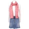 thumbnail image 2 of INSPIRE CHIC Women's Floral Printed Long Scarf, Lightweight Soft Sheer Head Wrap Shawl Scarves for All Season 70.9x27.6" Coral Pink, 2 of 6