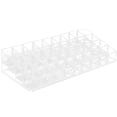 thumbnail image 1 of FELTECHELECTR Organizador de pintalabios pequeño de plástico transparente con 36 ranuras para brillo de labios y perfume., 1 of 4