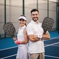 thumbnail image 6 of Pickleball Paddles Set,Pioneer Flower Floral Print Pattern Fiberglass Surface Pickleball Racket Set with 2 Indoor Outdoor Pickleball Balls and Pickleball Bag,Pickle-ball Equipment, 6 of 6