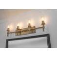 thumbnail image 2 of HNTV3011MBLB AFX Huntington - 4 Light Bath Vanity-10.8 Inches Tall and 30 Inches Wide-Light Antique Brass Finish, 2 of 4