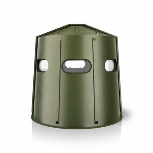 Maverick 5-Shooter GX Deer Blind, Green with Clear Windows – 360° Panoramic View