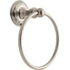 Liberty Hardware LH 125873 PIROUETTE TOWEL RING SN