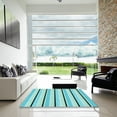 thumbnail image 7 of Ahgly Company Machine Washable Indoor Round Transitional Light Sea Green Area Rugs, 3' Round, 7 of 7