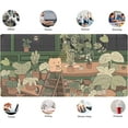 thumbnail image 6 of Cute Desk Mat Kawaii Bear Mousepad Cute Anime Plant Desk Protector, Kawai Aesthetic Brown and Green Forest Keyboard Mat, Large Mouse Pad XXL Gaming Desk Pad XL Office Home Decor for Women Girls, 6 of 6