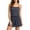 Dark Gray, variant on Dvprdro Modal Pajama Set for Women Built in Shelf Bra Camisole Top with Loose Fit Shorts 2 Piece Sleepwear