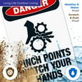 thumbnail image 4 of Pinch Points Watch Your Hands Sign, OSHA Danger Sign, (SI-3899) 24x36 Corrugated Plastic, 4 of 7