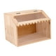thumbnail image 3 of Caja de cría para pollitos, ligera y resistente, para animales pequeños, jaula de madera para codornices. 40x30x30cm, 3 of 9