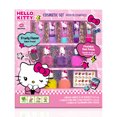 thumbnail image 1 of MAKEUPERIA Maquillaje Infantil Hello Kitty para Niñas, Set de Cosméticos con 5 Brillos Labiales, 5 Esmaltes Desprendibles, Calcomanías para Uñas, Sabor Frutal, Ideal como Regalo Seguro y Lavable, 1 of 7