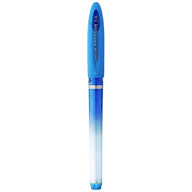 uni erasable ballpoint pen uniball phantom blue (uf20205.33) Walmart