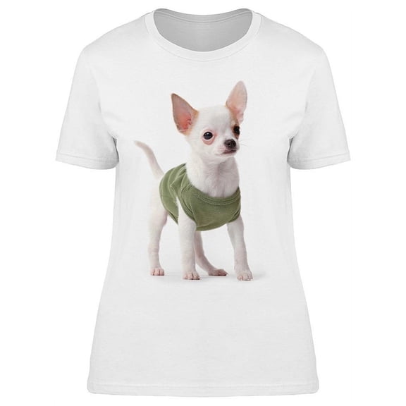 Chihuahua Standing With A Shirt T-Shirt Women -Image by Shutterstock, Female Small