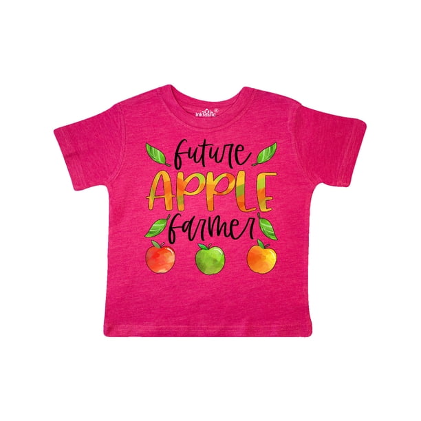 INKtastic Future Apple Farmer Apples And Leaves Toddler T Shirt Walmart Walmart