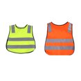 thumbnail image 4 of Chaleco reflectante de seguridad para niños, de colores brillantes, para actividades al aire libre (naranja), 4 of 6