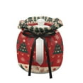 thumbnail image 6 of ZUXONGSY Christmas Deer Tree Breakfast Teapot Cover Personalized Insulated Kettle Cover with Elastic Band Drawstring Xmas Decorative Dust Proof Teapot Cover Easy to Clean Xmas Decor, 6 of 6