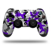 WRAPTORSKINZ Skin Wrap for Sony PS4 Dualshock Controller Sexy Girl Silhouette Camo Purple (CONTROLLER NOT INCLUDED)