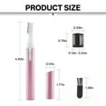 thumbnail image 3 of FACEGA Eyebrow Razor,Electric Eyebrow Trimmer Face Razors for Women,Multi-Function Portable Design Razors for Women,Pink, 3 of 7