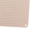 thumbnail image 2 of AMLESO Heat Resistant Non Slip ing Pad Hot Pot Holder Silicone Dish Draining Mat pink, 2 of 3