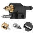 thumbnail image 5 of LOLIPPYY 6mm Boat Line Connector Fitting, Male and Female Pipe Joint for Motor Hose, Black, 5 of 7