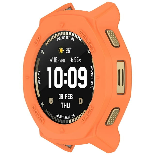 Klonfd Durable Protective Compatible With Smartwatch Band Full Coverage Shockproof Cover