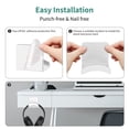thumbnail image 4 of Soporte Adhesivo para Auriculares HomeMount 2 Unidades Blanco, 4 of 7