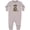 AC-Heather Grey, variant on Inktastic Little Gent Yorkie Baby Fleece Romper