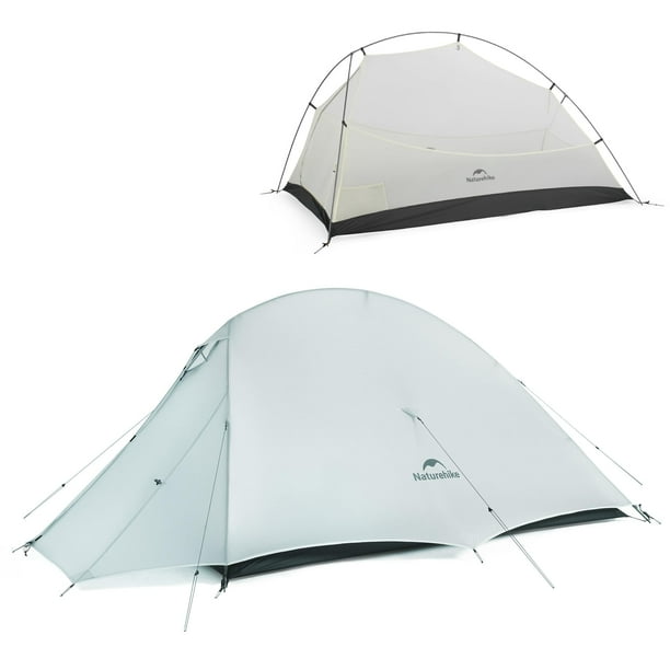 Tienda de campaña para mochileros Naturehike Cloud UP UL para 2 personas, impermeable