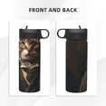 thumbnail image 3 of Fotbe Victorian Gentle Cat Pattern 18oz Sports Insulated Kettle Stainless Steel Sports Insulated Kettle For Running Hiking Cycling Climbing Man'S Woman'S Water Bottle, 3 of 8
