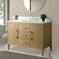 thumbnail image 2 of Vanity Art 48" Single Sink Bathroom Vanity Cabinet with Ceramic Countertop, 2 of 9