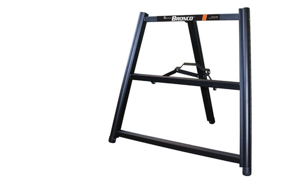 One Pair Bronco All Terrain Telescoping Sawhorses Miter Saw Stand