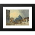 thumbnail image 2 of Thomas Shotter Boys 14x11 Black Modern Framed Museum Art Print Titled - A View of the Church of Our Lady of Hanswijk, Mechelen (Malines), Belgium (1831), 2 of 5