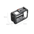 thumbnail image 6 of Aluminum Camera Cage for DJI Action 3 4 5 Pro - Bigcan Full Protective Expansion Frame with Cold Shoe & Magnetic Quick Release Mount, Anti-Twist Threads for Horizontal Vertical Shooting, 6 of 6