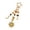 01 Old gold 0259, variant on Elegant Keyring Women Key Jewelry Sun Bag Charm Creative Sun Key Ornament Suitable for Daily Use and Special Occasions