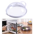 thumbnail image 4 of Multifunctional Microwave Cover Food Lid with Vents Holes Microwave Plate Cover Oil- Cover - with drain trough, 4 of 8