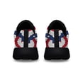 thumbnail image 4 of Patriotic Black Cat 4th Of July Independence Day Shoes Sneakers Black Size 10.5, 4 of 7