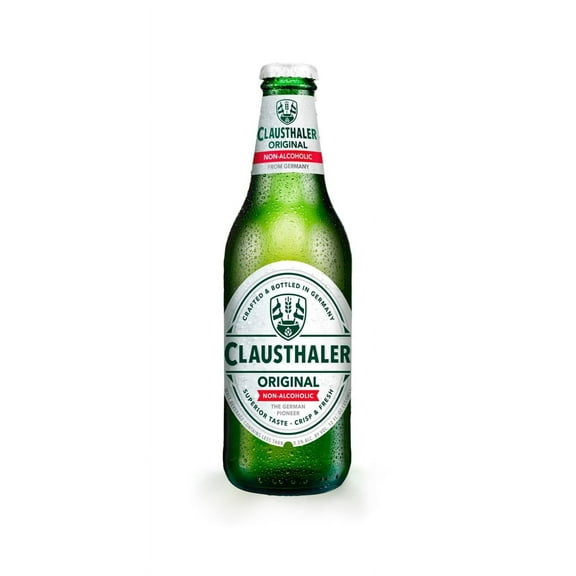 Clausthaler ORIGINAL Non Alcoholic (Pack of 24) (1 Case) 12oz Bottles The German Pioneer Malt Beverage (Includes 24 Individual Original Bottles)
