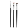 thumbnail image 1 of 3Pcs/Set Eyeshadow Brush Fine Angled Wooden Handle Multifunction Portable Eyeliner Brush Eye Makeup Tool Daily Use, 1 of 7