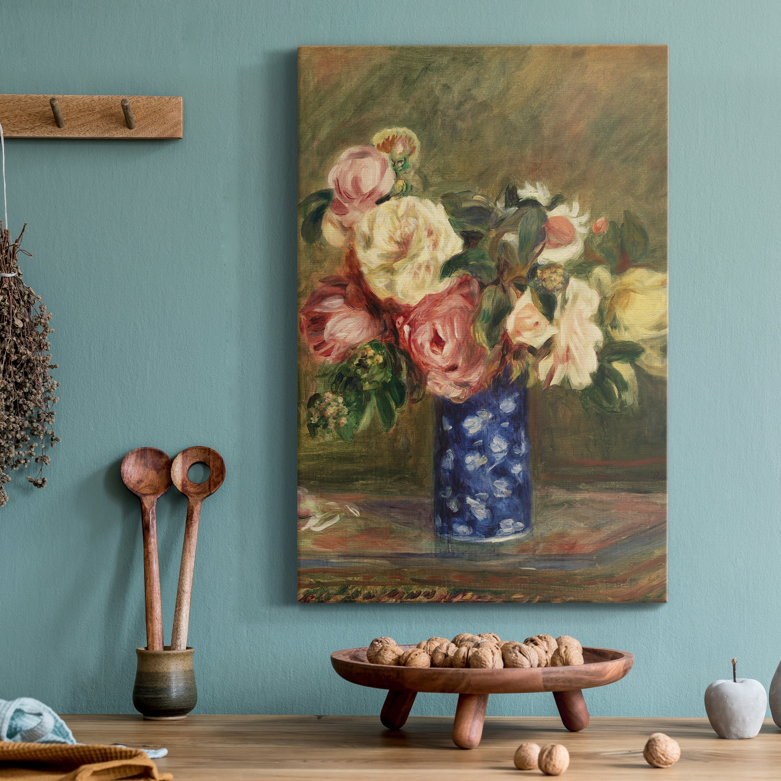 Bouquet of Roses (Le Bouquet de roses) Premium Gallery Wrapped Canvas - Ready to Hang - 40 x 60
