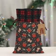 thumbnail image 5 of Disketp coffee mug cup Drawstring Christmas Bags, Xmas Gift Bags, Christmas Wrapping Bags, Xmas Goodie Bags, Party Favor Bags-Black, 5 of 8