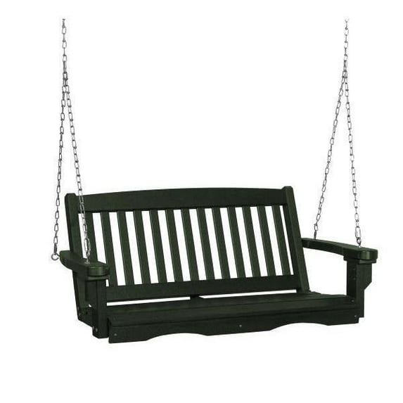 Classic Mission 4' Eco Plastic Porch Swing